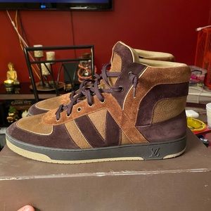 Gently worn Louis Vuitton sneakers size 10 1/2